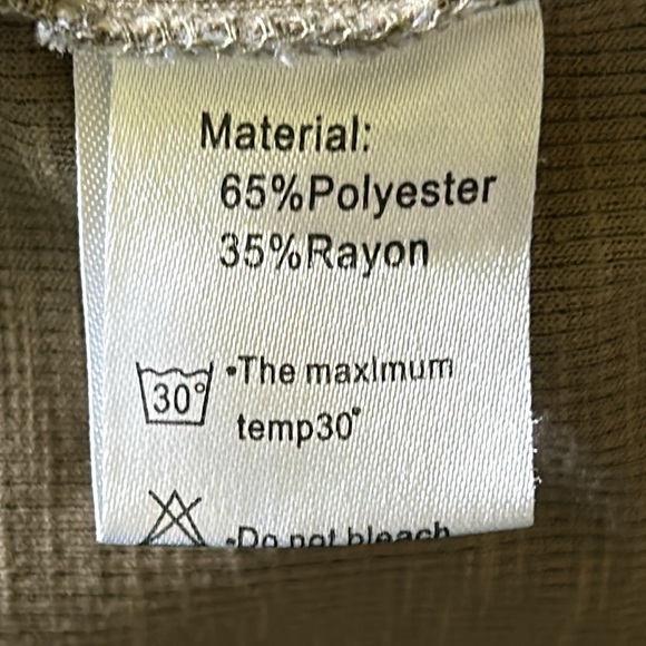 Lionstill XL Olive Long Sleeved Dress - Picture 9 of 10